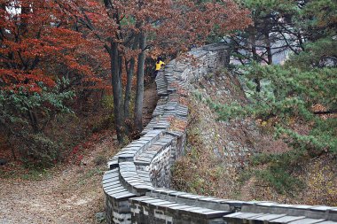  Güney Hansanseong Kalesi Kore 'de.. 