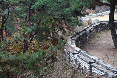  Güney Hansanseong Kalesi Kore 'de.. 