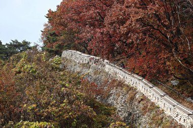  Güney Hansanseong Kalesi Kore 'de.. 