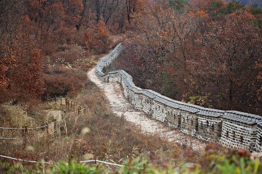  Güney Hansanseong Kalesi Kore 'de.. 
