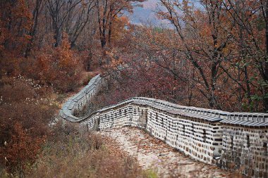  Güney Hansanseong Kalesi Kore 'de.. 