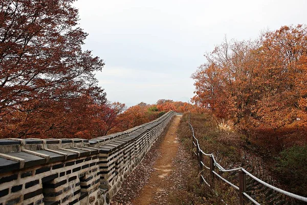 Güney Hansanseong Kalesi Kore — Stok fotoğraf