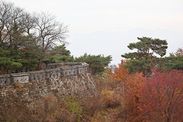 Νότιο Φρούριο Του Χανσανσονγκ Στην Κορέα — Φωτογραφία Αρχείου