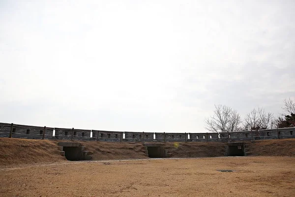 韓国の南ギャングワド要塞は — ストック写真
