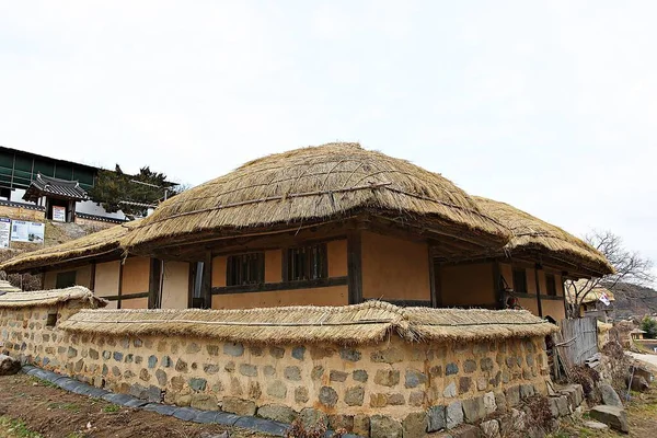 Est Village Qui Préserve Vieille Maison — Photo