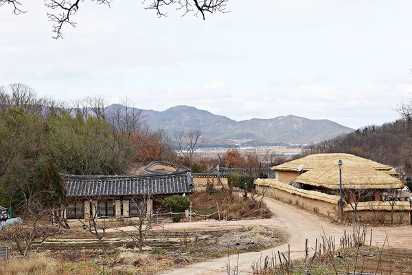 Its Village Preserves Old House — 图库照片