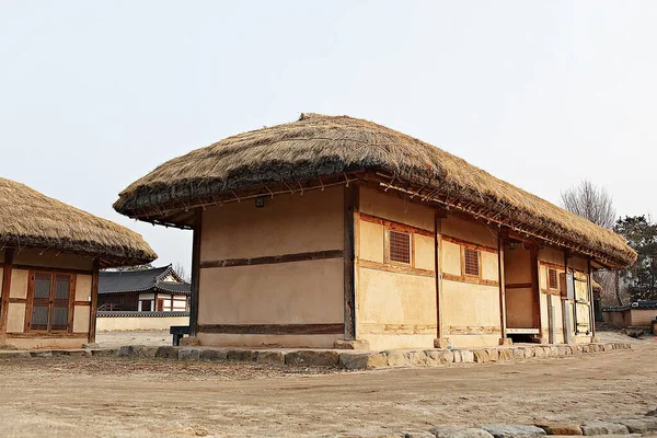 Its Village Preserves Old House — 图库照片