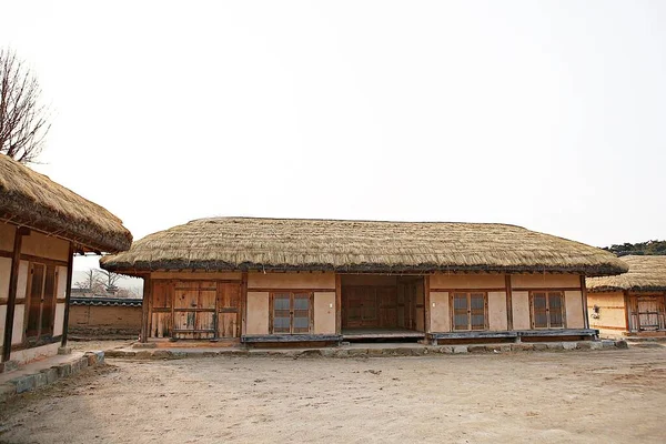 Pueblo Que Conserva Antigua Casa —  Fotos de Stock