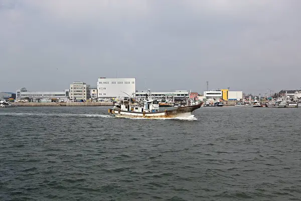 Het Een Koreaanse Vissersboot — Stockfoto