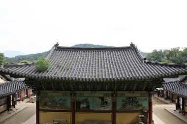 Bu bir Kore tapınağı.