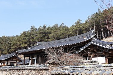 Eski evi koruyan bir köy..