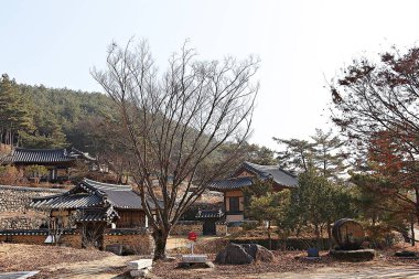 Eski evi koruyan bir köy..