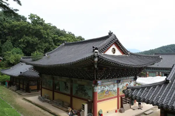 Het Een Koreaanse Tempel — Stockfoto