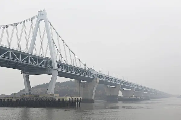 Its Incheon Bridge Korea — Stock Photo, Image