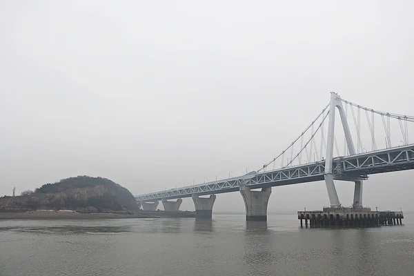 Jego Most Incheon Korei — Zdjęcie stockowe