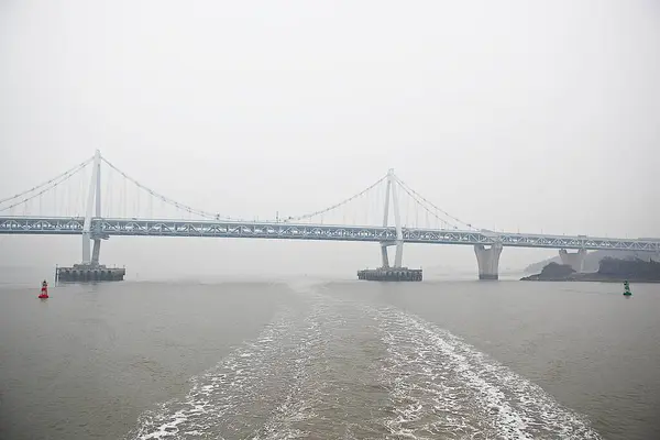 Jego Most Incheon Korei — Zdjęcie stockowe