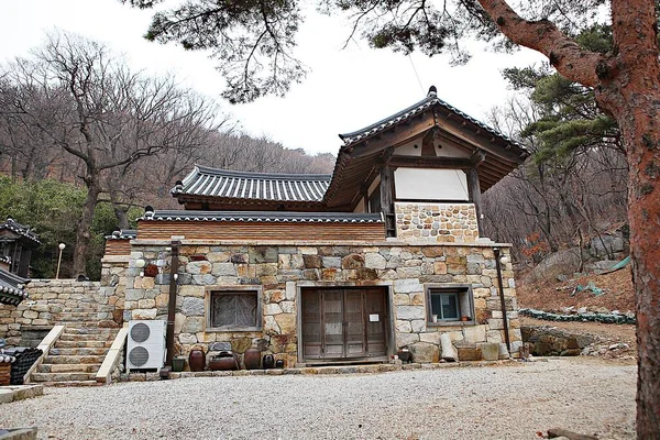 Het Een Koreaanse Tempel — Stockfoto