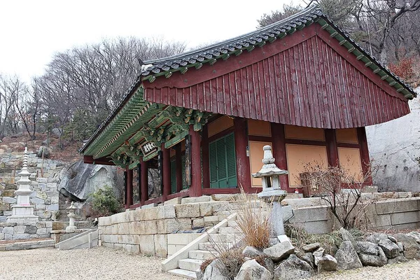 Its Korean Temple — Stock Photo, Image