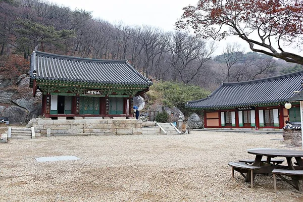 Dess Ett Koreanskt Tempel — Stockfoto