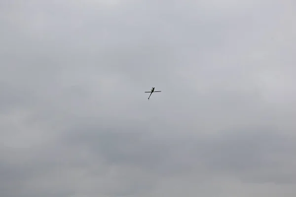 Ist Eine Szene Der Ein Modellflugclub Ein Flugzeug Den Park — Stockfoto