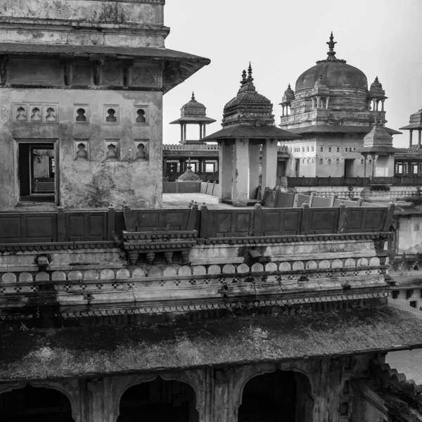 Jahangir Mahal Orchha Fort Orchha Madhya Pradesh India Jahangir Mahal — Fotografia de Stock