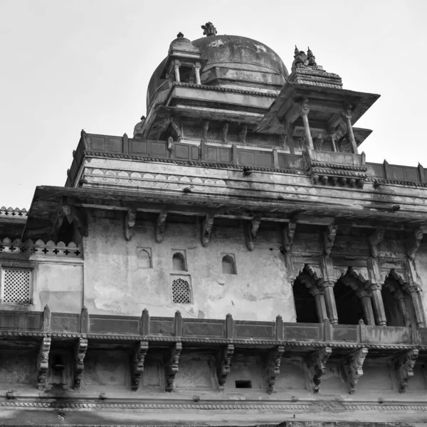 Jahangir Mahal Orchha Fort Orchha Madhya Pradesh India Jahangir Mahal — Fotografia de Stock