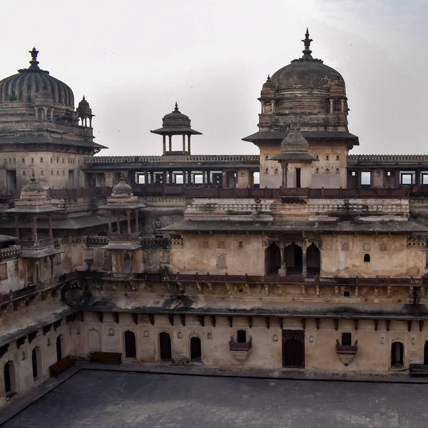 Jahangir Mahal Orchha Fort Orchha Madhya Pradesh India Jahangir Mahal — Foto Stock