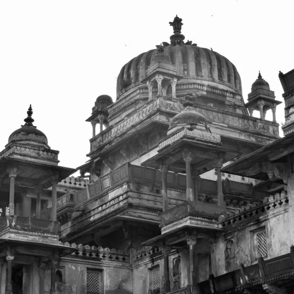 Jahangir Mahal Forte Orchha Orchha Madhya Pradesh Índia Jahangir Mahal — Fotografia de Stock