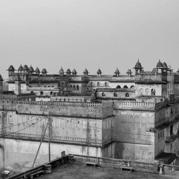 Jahangir Mahal Orchha Fort Orchha Madhya Pradesh India Jahangir Mahal — Stock Photo, Image