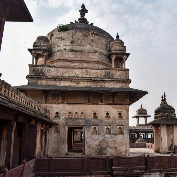 Jahangir Mahal Forte Orchha Orchha Madhya Pradesh Índia Jahangir Mahal — Fotografia de Stock