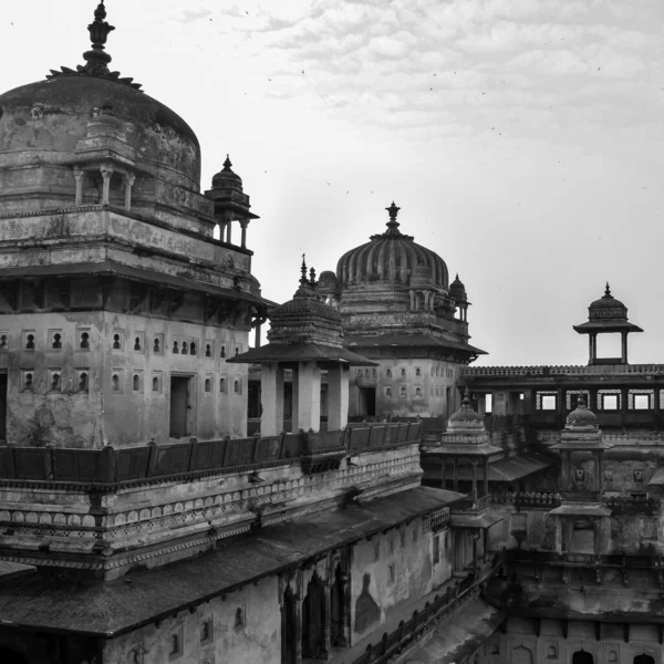 Jahangir Mahal Orchha Fort Orchha Madhya Pradesh India Jahangir Mahal — Fotografia de Stock