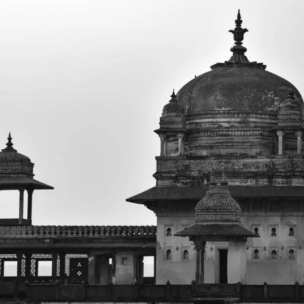 Jahangir Mahal Orchha Fort Orchha Madhya Pradesh India Jahangir Mahal —  Fotos de Stock