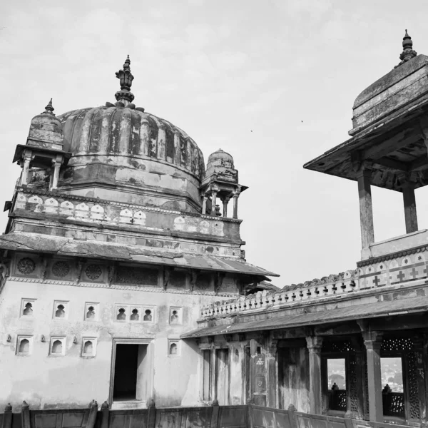 Jahangir Mahal Orchha Fort Orchha Madhya Pradesh India Jahangir Mahal — Fotografia de Stock