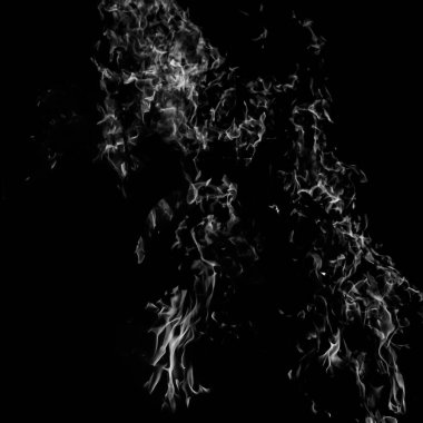 Siyah arka planda ateş alevleri, alev alev dokusu arka planda, çok güzel, ateş yanıyor, odun ve inek gübresi ile ateş siyah ve beyaz şenlik ateşi