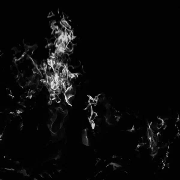 Vuur Vlammen Zwarte Achtergrond Blaze Vuur Vlam Textuur Achtergrond Prachtig — Stockfoto