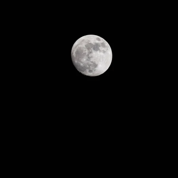 Місяць Тімелапс Проміжок Часу Повний Місяць Сходу Темному Небі Природи — стокове фото