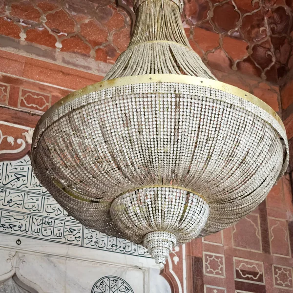 Architectural Detail Jama Masjid Mosque Old Delhi India Spectacular Architecture — Foto de Stock