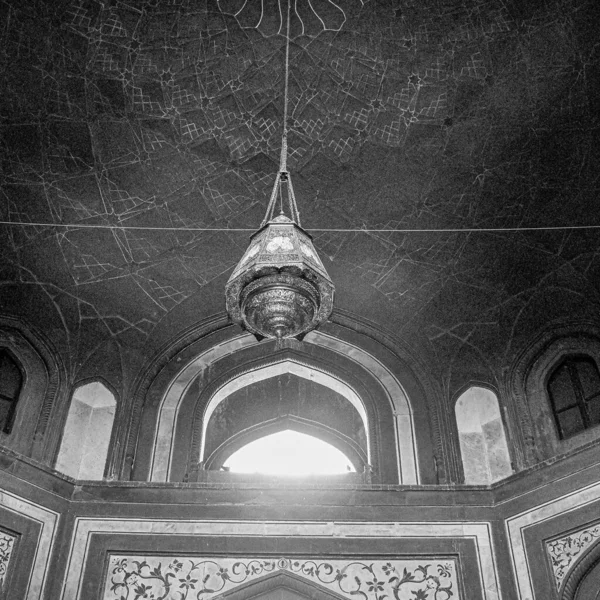 Architecture Taj Mahal Ivory White Marble Mausoleum South Bank Yamuna — Fotografia de Stock