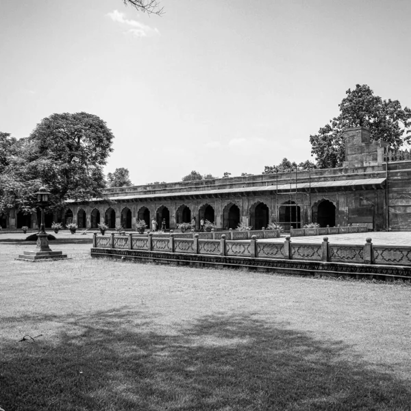 Architecture Taj Mahal Ivory White Marble Mausoleum South Bank Yamuna — Foto de Stock