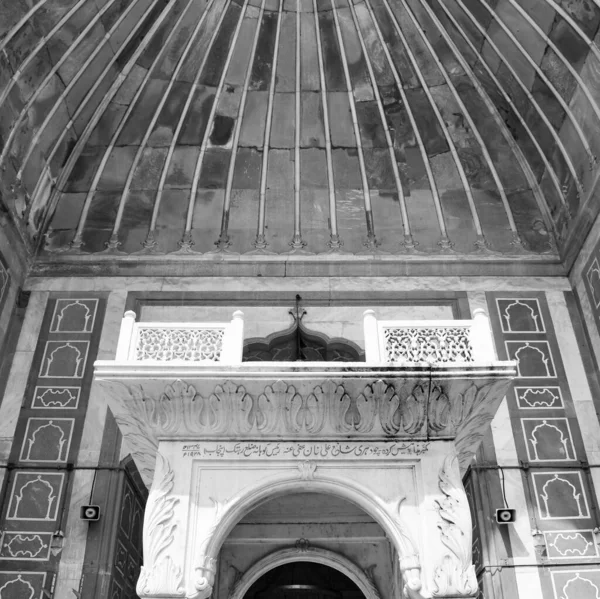 Den Spektakulära Arkitekturen Great Friday Moskén Jama Masjid Delhi Ramzan — Stockfoto