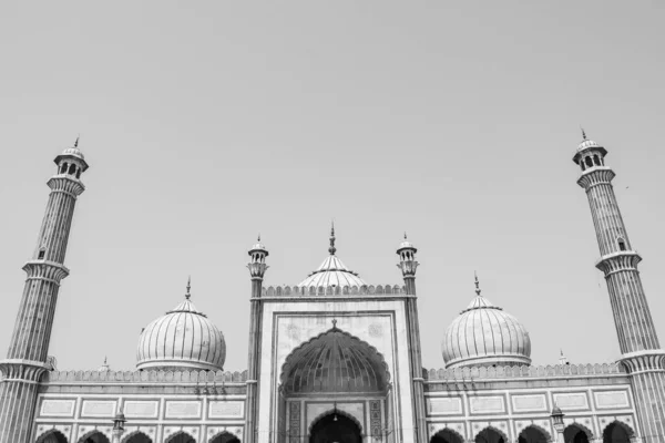 Εντυπωσιακή Αρχιτεκτονική Του Τζαμιού Της Μεγάλης Παρασκευής Jama Masjid Στο — Φωτογραφία Αρχείου