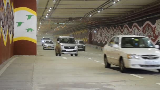 Nuova Delhi India Giugno 2022 Narendra Modi Dedica Tunnel Pragati — Video Stock