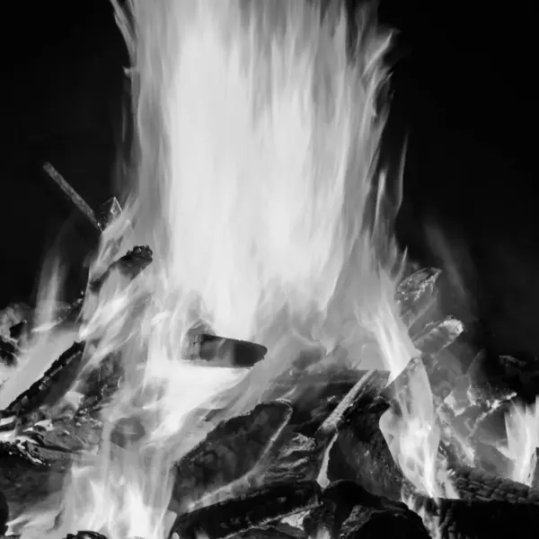 Tűz Lángok Fekete Háttér Láng Tűz Tűz Textúra Háttér Gyönyörűen — Stock Fotó