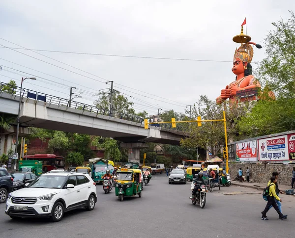 Нью Делі Індія Червня 2022 Року Велика Статуя Лорда Ханумана — стокове фото