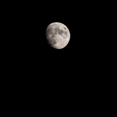 Moon Timelapse, Stock zamanaşımı: Dolunay karanlık gökyüzünde yükseliyor, gece vakti. Dolunay zamanı, gece karanlığında karanlık gökyüzünde ay ışığıyla birlikte kaybolur. Yüksek kaliteli beleş video kaydı veya zaman ayarlı