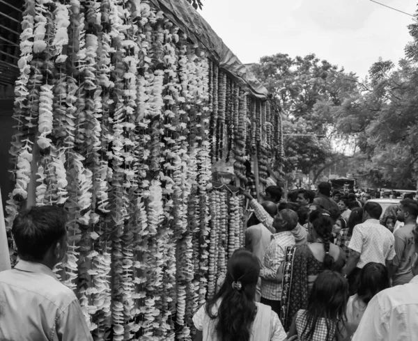 New Delhi India July 2022 Huge Gathering Devotees Different Parts — Foto de Stock