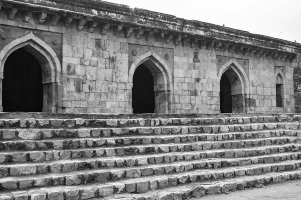 Mughal Architecture Lodhi Gardens Delhi India Beautiful Architecture Three Domed — 스톡 사진