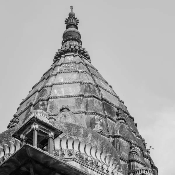 Vue Matin Des Cénotaphes Royaux Chhatris Orchha Madhya Pradesh Inde — Photo