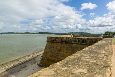 Fort Orange, Itamaraca, Pernambuco, Brezilya 25 Temmuz 2021.