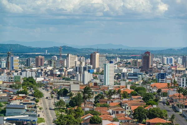 Campina Grande, Paraiba, Brezilya 21 Nisan 2021. Şehrin kısmi görünümü.